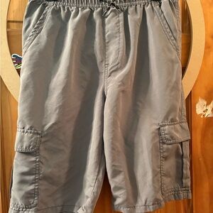 True Craft Boys' Gray Cargo Shorts